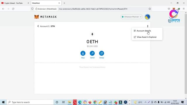 How To Find Private Key from Metamask Wallet | View Ethereum Private Key | Crypto Ustaad смотреть онлайн