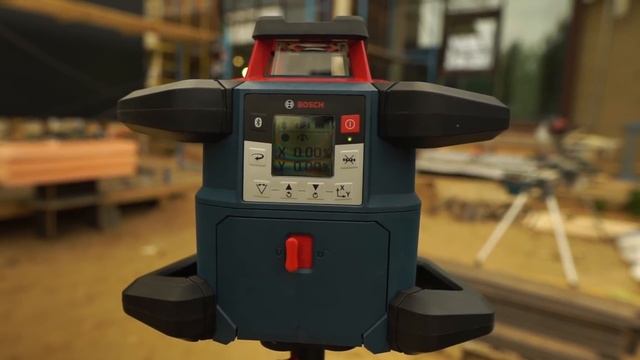 Обзор ротационного лазерного нивелира от Bosch GLR600 смотреть онлайн