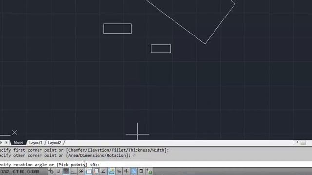 How to draw a rectangle in Autocad 2017 applicable for all versions смотреть онлайн