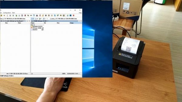 Xprinter XP-N160I настройка WiFi, сравнение с XP-A160M