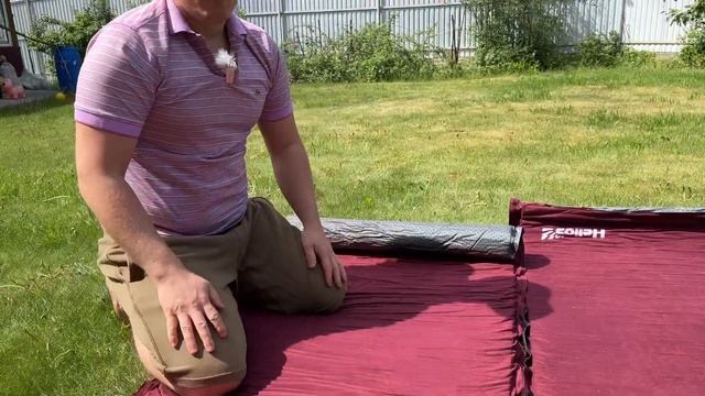 Идеальный самонадувающийся коврик для палатки и не только. Отзыв после использования. смотреть онлайн
