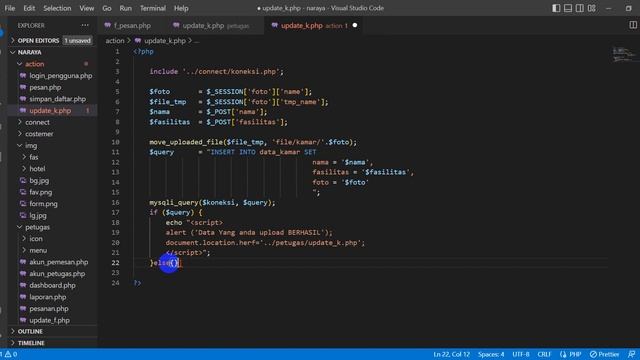 (PART 10) BE Tutorial PHP dan MYSQL -Create data_kamar- смотреть онлайн