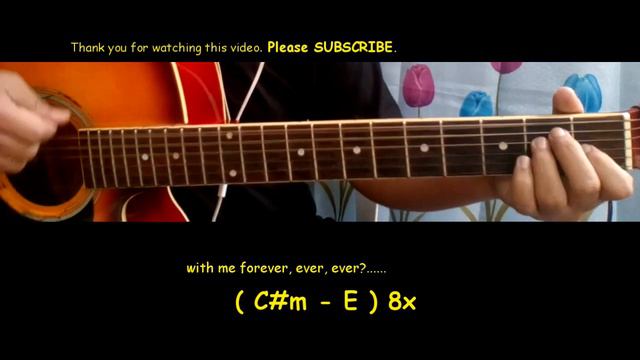 Justin Bieber - Forever (feat. Post Malone & Clever) Guitar chords смотреть онлайн