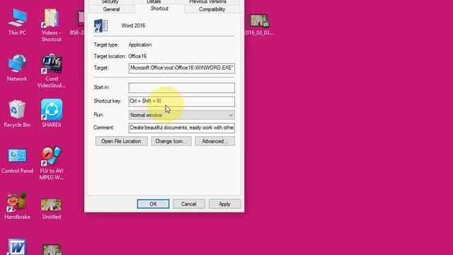 Shortcut Key to Open MS Word {Hindi-Urdu} смотреть онлайн
