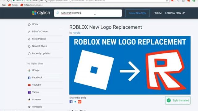 HOW TO CHANGE THE ROBLOX LOGO TO 2016 смотреть онлайн
