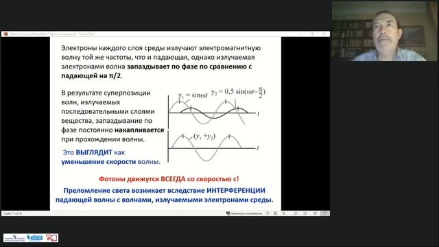 Волновая оптика (11 класс) смотреть онлайн