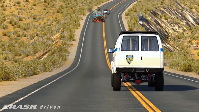 EPIC POLICE CHASES #28 - BeamNG Drive | CRASHdriven