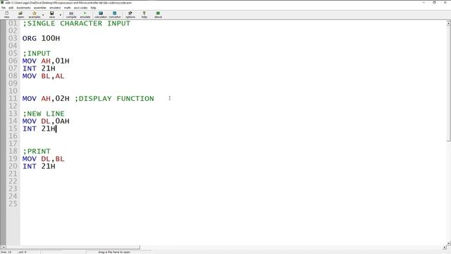 Emu8086 Zero to Advance Bangla Tutorial : 04 | | New line print in 2023 Bangla смотреть онлайн