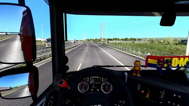 ? DAF XF EURO6 460 COM DIVERS AUTO RO - PROMODS 2.51 Brasov to Satu Mare. смотреть онлайн