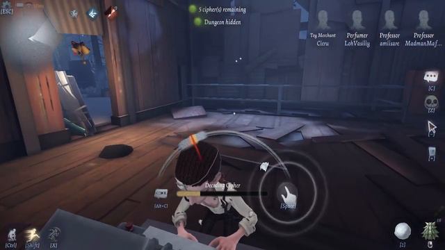Identity V Обзор Нового Выжившего Профессора смотреть онлайн