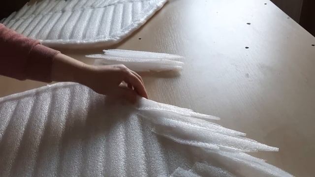 Крылья из подложки/ DIY From Wildflowers To Exotic Flowers