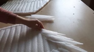 Крылья из подложки/ DIY From wildflowers to exotic flowers