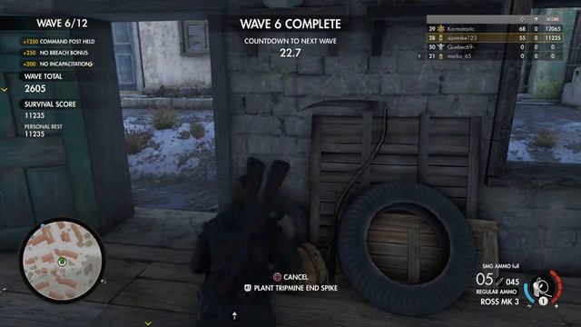 Sniper Elite 4 | Coop Survival | Winter Market смотреть онлайн