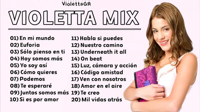VIOLETTA - BEST SONGS ( 1 HOUR ) | VIOLETTA PLAYLIST / MIX смотреть онлайн