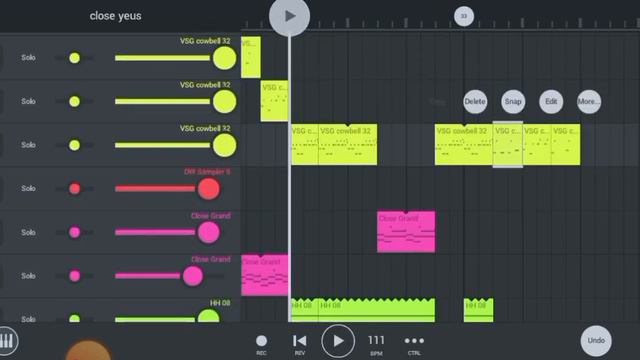 Fl Studio Mobile,Close Eyes Phonk смотреть онлайн