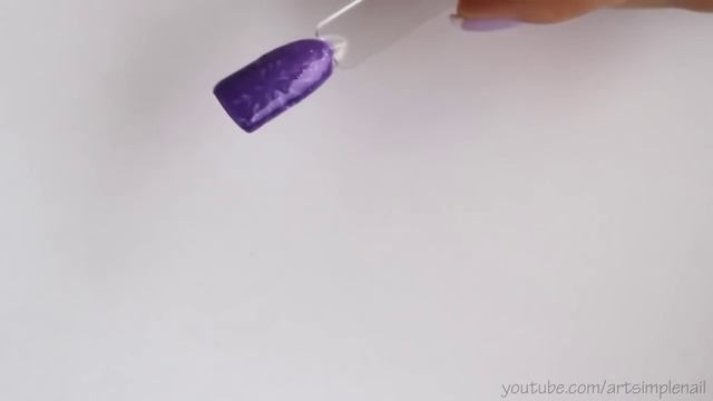 Рисуем на ногтях снежинку по мокрому гель лаку. Новогодний дизайн ногтей смотреть онлайн