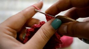 Подушка вязаная крючком.Часть 1