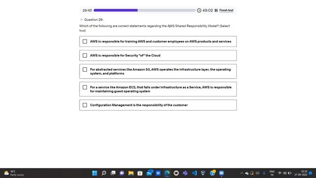 AWS # Certified Cloud Practitioner (CLF-C01) # Practice Exam - Set-1 (Q1 to Q65) смотреть онлайн