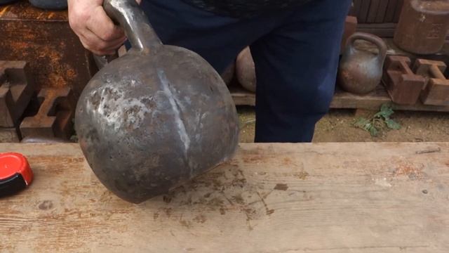 ОБЗОР ГИРИ 65 КГ ИНДИВИДУАЛЬНОГО ИЗГОТОВЛЕНИЯ REVIEW OF HANDICRAFT 65 KG KETTLEBELL