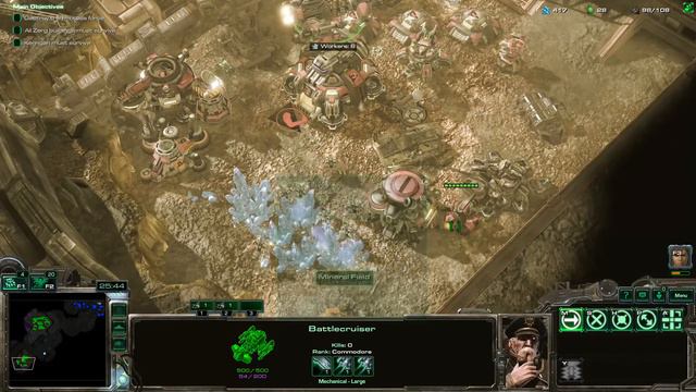 StarCraft Mass Recall 8.0.1 StarCraft Campaign (Mission 9. New Gettysburg) смотреть онлайн