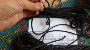 Кастинговая сеть (Шнуры которые я применяю для кастинговой сети.)