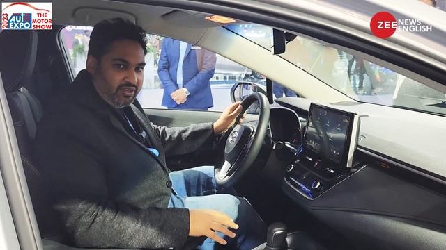 Auto Expo 2023: Toyota Corolla Altis Flex Fuel Strong Hybrid Showcased