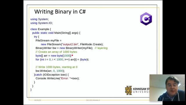 Lecture 18 - FileIO смотреть онлайн