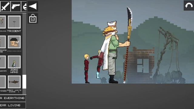 Sanji Onigashima, Ifrit Jambe One Piece | Melon Playground Sandbox Anime Mod