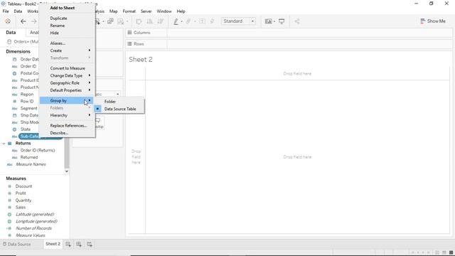 Working with multiple data sources in Tableau смотреть онлайн