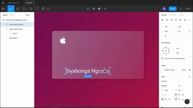Glassmorphism - Frosty Look in Figma | 2021 UI Design Trend смотреть онлайн