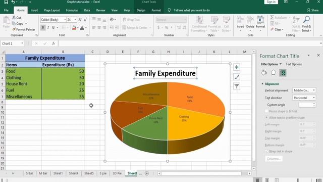 Excel Pie Chart - 3D Pie Chart in Excel смотреть онлайн