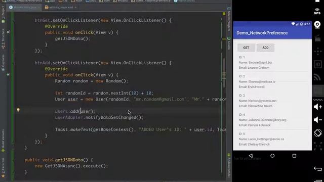 Load Data From Api And Working With ListView Part4 смотреть онлайн