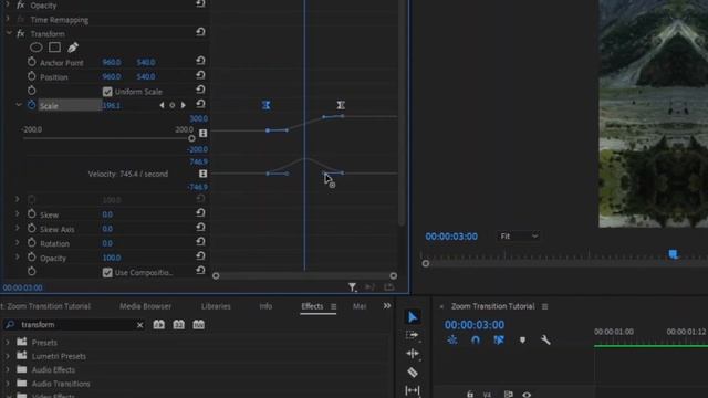 How to make Zoom Transitions in Premiere Pro смотреть онлайн