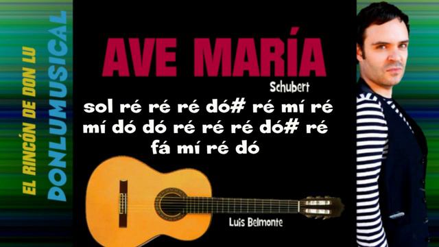 AVE MARÍA Schubert FLAUTA DULCE NOTAS Y GUITARRA. Recorder and guitar DONLUMUSICAL смотреть онлайн
