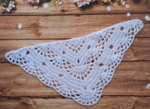 МК Узор для шали крючком