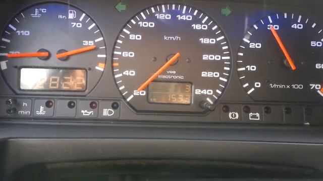 Тест приборки MFA2 Passat B3