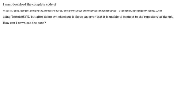 TortoiseSvn showing an error "unable to connect to repository at url" смотреть онлайн