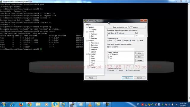 vagrant docker provider example смотреть онлайн