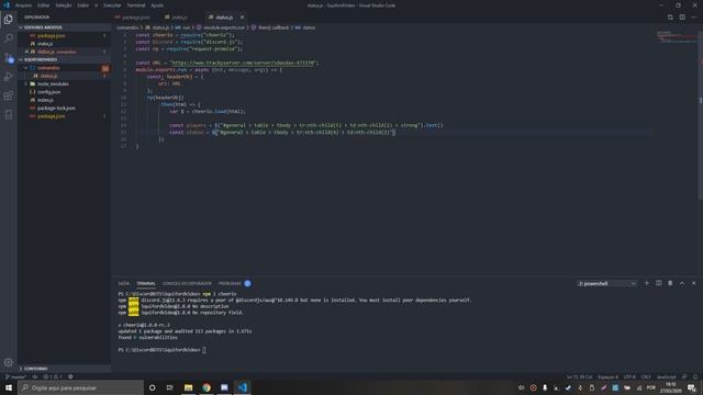 #3 Discord Bot Status Server Fivem | status.js смотреть онлайн