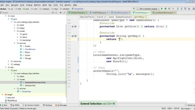 [JuJa] [Codenjoy] Hackenjoy - Codereview игры Sokoban для Codenjoy (part5.1) смотреть онлайн