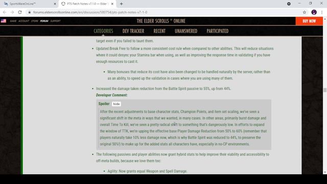 ESO - Patch Notes First Look! Is the tank meta back again?? :( #esopvp #esobuild #esoupdate смотреть онлайн