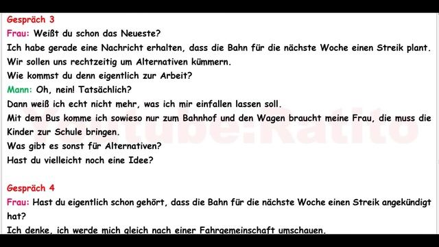 Deutsch Lernen Mit Dialogen - Niveau C1 - Sprechen
