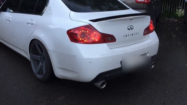 INFINITI G25 X-PIPE & MUFFLER DELETE смотреть онлайн