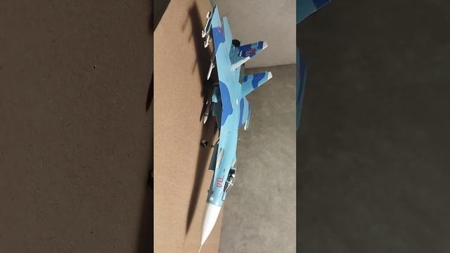 Су 27см. Сборная модель звезда. Результат. #су27 смотреть онлайн