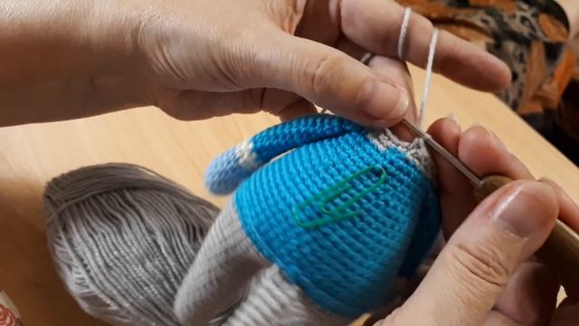 Рождественские мышата. Снегурочка часть 3 - 2. Туловище. Шплинтовое крепление головы. смотреть онлайн