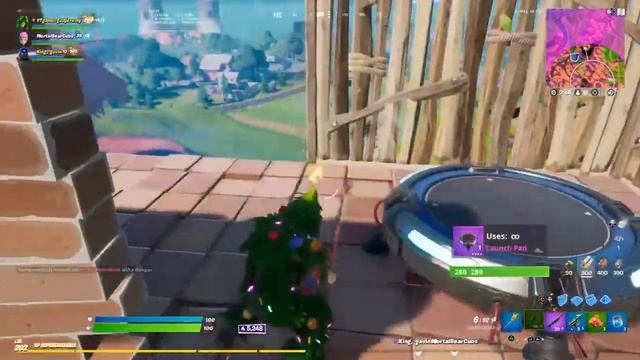 Fortnite late game Christmas edition смотреть онлайн