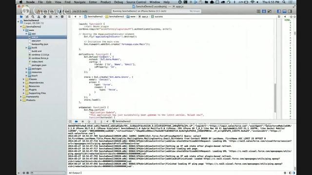 Sencha Touch connector for Salesforce REST API смотреть онлайн