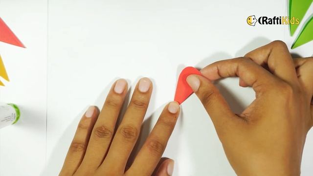 DIY For Kids Paper Art For Kids  Heart Flower | CraftiKids #10