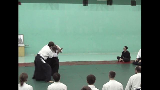 USHIROWAZA • KATATORI SANKYO. Yoji Fujimoto Shihan, 7th Dan Aikikai. смотреть онлайн