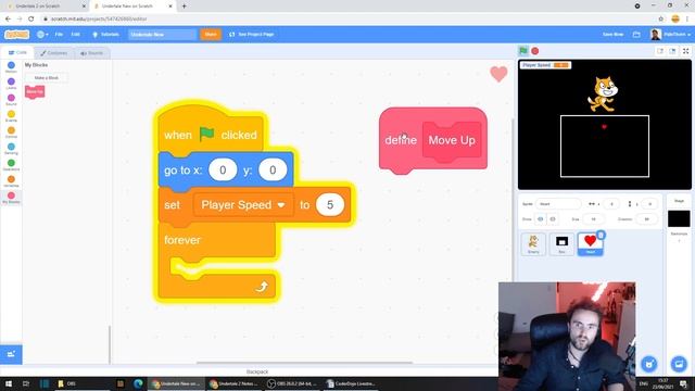 Make an Undertale Battle in Scratch (PART 1: Player) смотреть онлайн